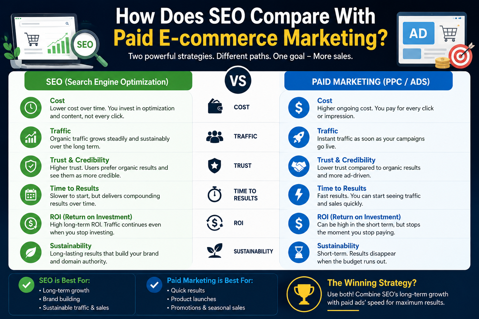 e-commerce SEO ROI measurement and revenue tracking guide